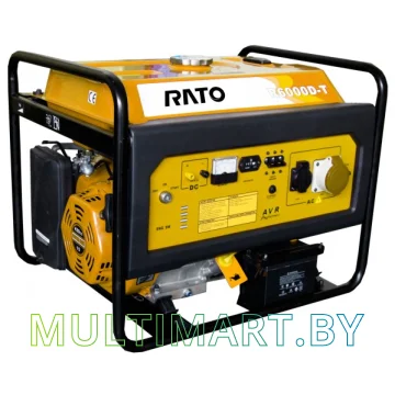 Бензиновый генератор Rato R6000D-T
